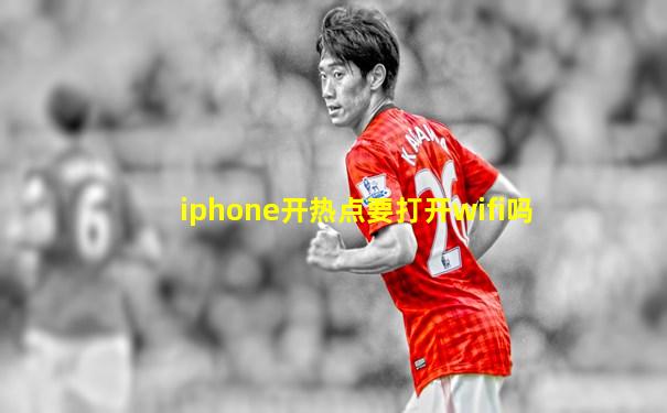 iphone开热点要打开wifi吗