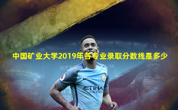 中国矿业大学2019年各专业录取分数线是多少