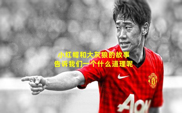 小红帽和大灰狼的故事告诉我们一个什么道理呢