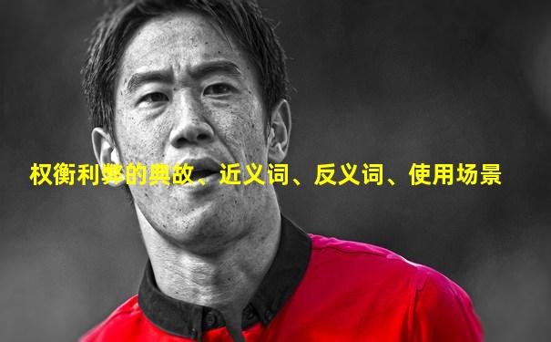 权衡利弊的典故、近义词、反义词、使用场景