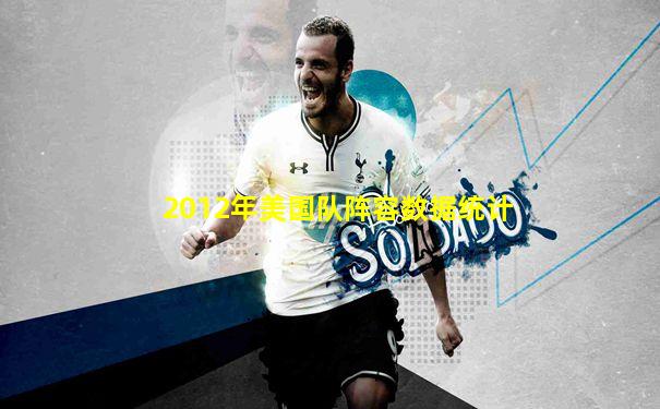 2012年美国队阵容数据统计