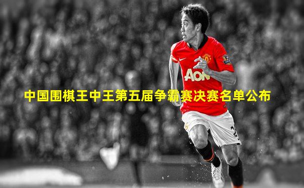 中国围棋王中王第五届争霸赛决赛名单公布