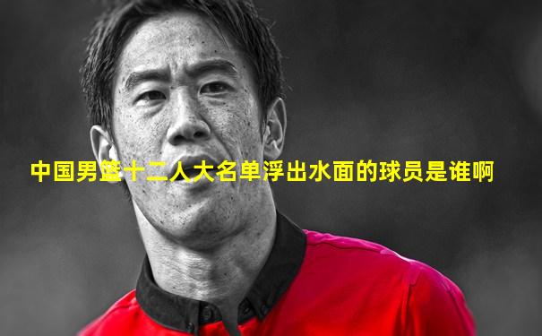 中国男篮十二人大名单浮出水面的球员是谁啊