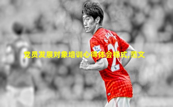 党员发展对象培训心得体会格式,范文