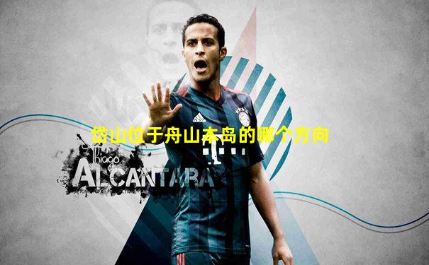岱山位于舟山本岛的哪个方向
