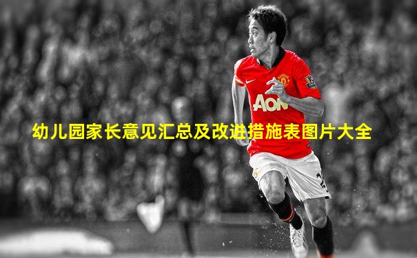 幼儿园家长意见汇总及改进措施表图片大全